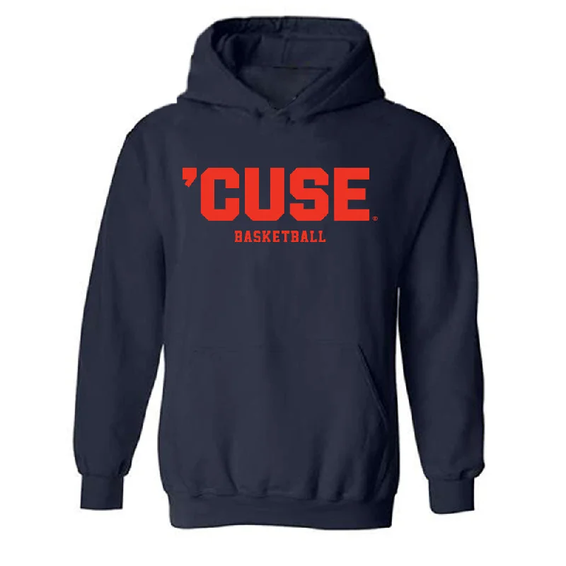 Syracuse - NCAA Women's Basketball : Shy Hawkins - Classic Shersey Hooded Sweatshirt Hoodie with Ribbed Neckline Snug Warm