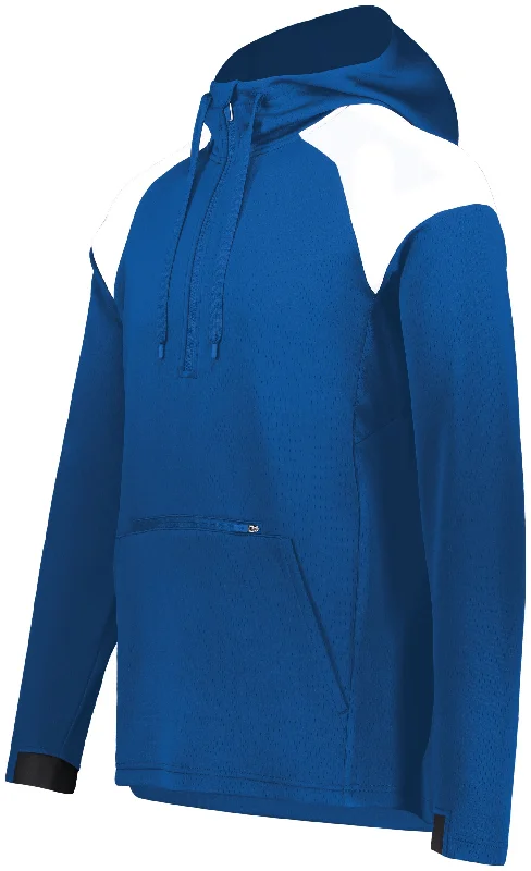 Limitless 1/4 Zip Hoodie 222584 Hoodie with Hem Patch Decorative Personalized