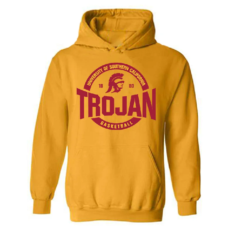 USC - NCAA Women's Basketball : Rian Forestier - Classic Fashion Shersey Hooded Sweatshirt Hoodie with Back Slit Movement Comfort
