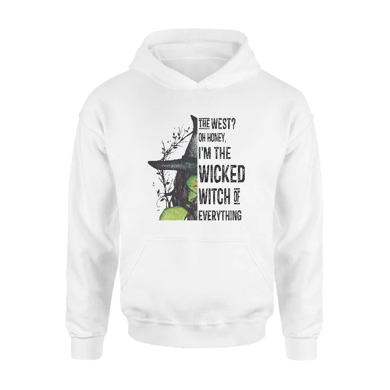 Wicked Witch Wicked Witch Of Everything - Standard Hoodie Hoodie with Toggle Buttons Decorative Unique