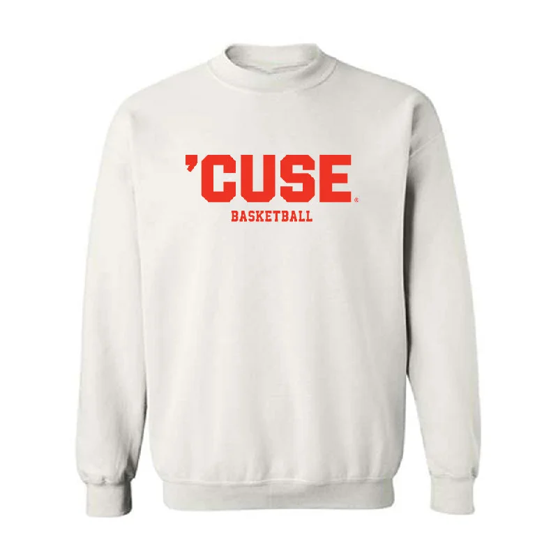 Syracuse - NCAA Women's Basketball : Shy Hawkins - Classic Shersey Crewneck Sweatshirt Hoodie with Hem Fringe Bohemian Relaxed