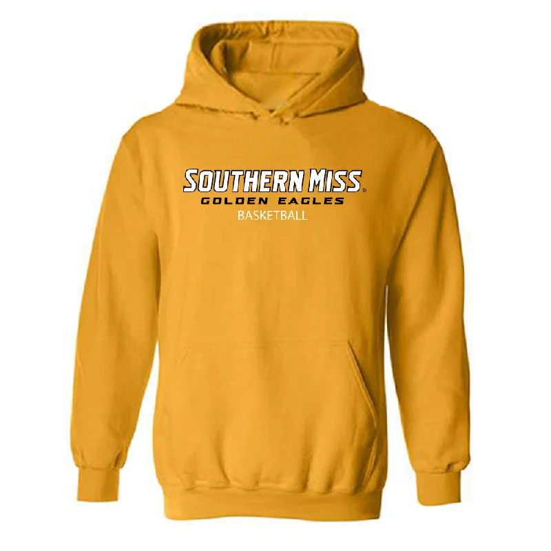 Southern Miss - NCAA Women's Basketball : Jaime Gallatly - Hooded Sweatshirt Zip Hoodie Drawstring Kangaroo Pocket