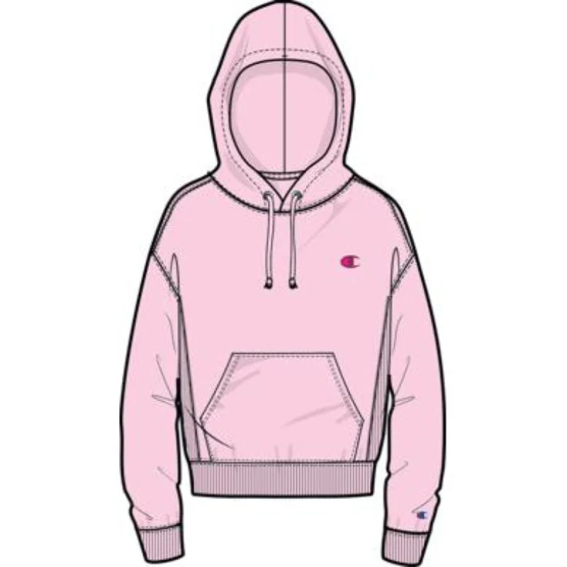 Women's Champion Reverse Weave Po Hoodie Hoodie with Mesh Breathable Sporty