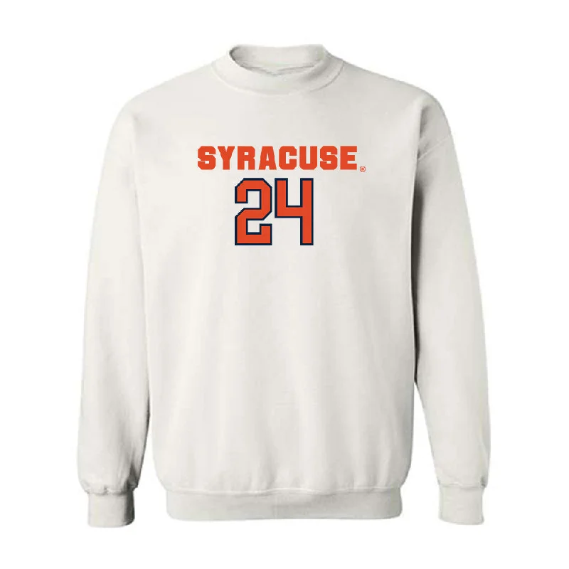 Syracuse - NCAA Women's Basketball : Dominique Camp - Classic Shersey Crewneck Sweatshirt Hoodie with Relaxed Fit Easy Casual