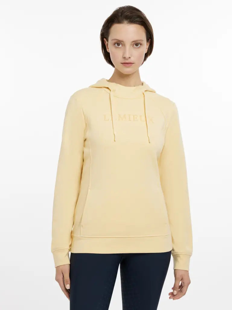 LeMieux Martha Plain Hoodie Mimosa Hoodie with Hood Adjustable Protection
