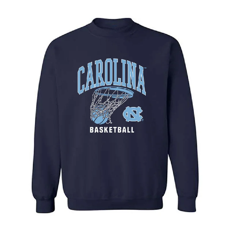UNC - NCAA Women's Basketball : Lanie Grant - Sports Shersey Crewneck Sweatshirt Hoodie with Pattern Geometric Abstract