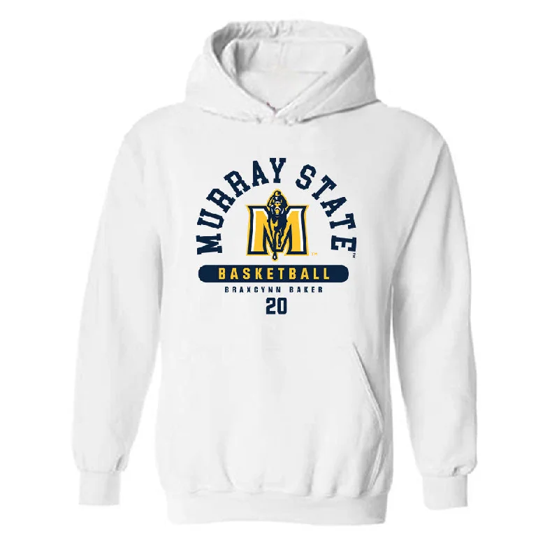 Murray State - NCAA Women's Basketball : Braxcynn Baker - Classic Fashion Shersey Hooded Sweatshirt Hoodie with Print Artistic Unique
