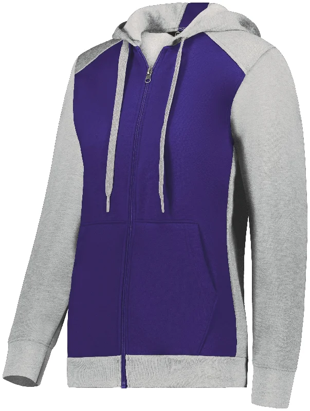 PURPLE/GREY HEATHER