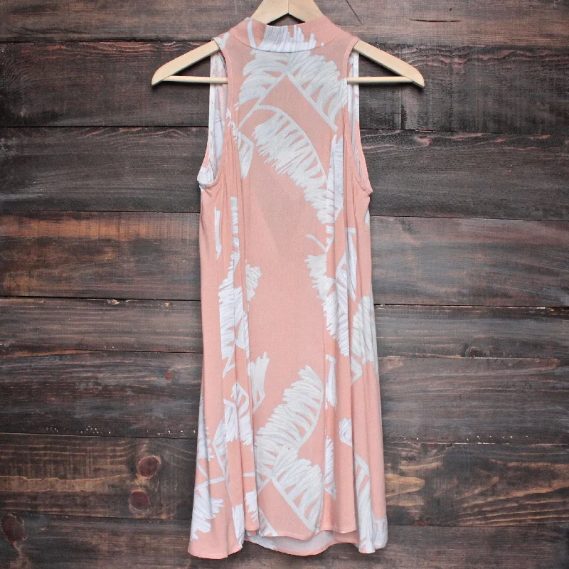 Jungle Fever Dress in Peach Tunics Top rated