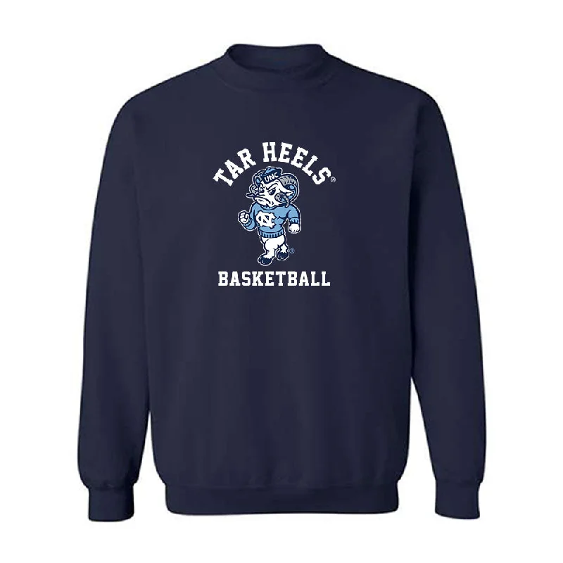UNC - NCAA Women's Basketball : Lanie Grant - Classic Shersey Crewneck Sweatshirt Hoodie with Fur Luxurious Winter