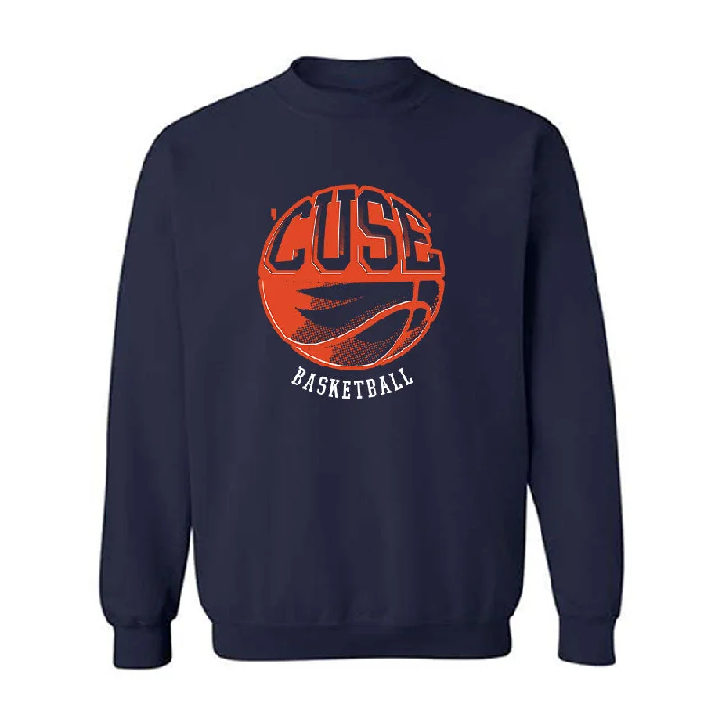 Syracuse - NCAA Women's Basketball : Shy Hawkins - Sports Shersey Crewneck Sweatshirt Hoodie with Slit Hem Functional Movement