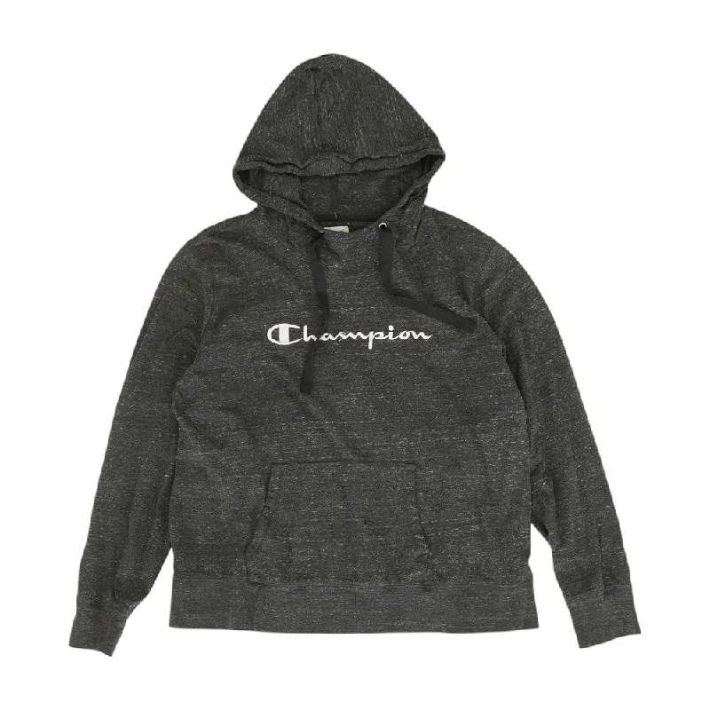 Gray Solid Hoodie Hoodie with Oversized Fit Loose Comfortable