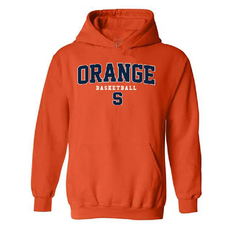 Syracuse - NCAA Women's Basketball : Shy Hawkins - Classic Shersey Hooded Sweatshirt Hoodie with Magnetic Closure Innovative Modern