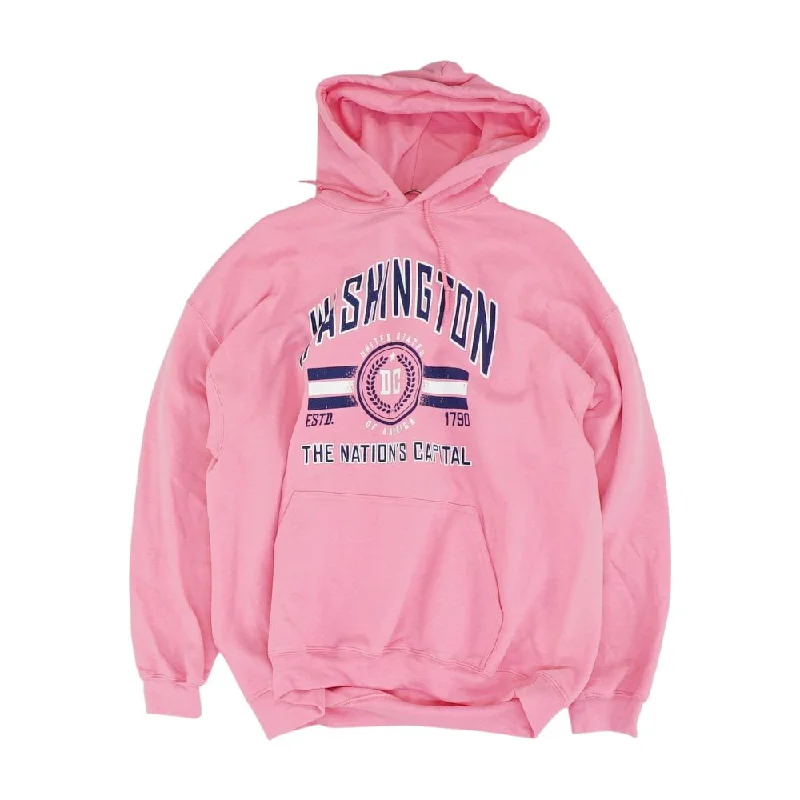 Pink Misc Hoodie Hoodie with Logo Branding Identity