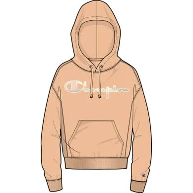 Women's Champion Reverse Weave PO Hoodie Hoodie with Emblem Brand Identity