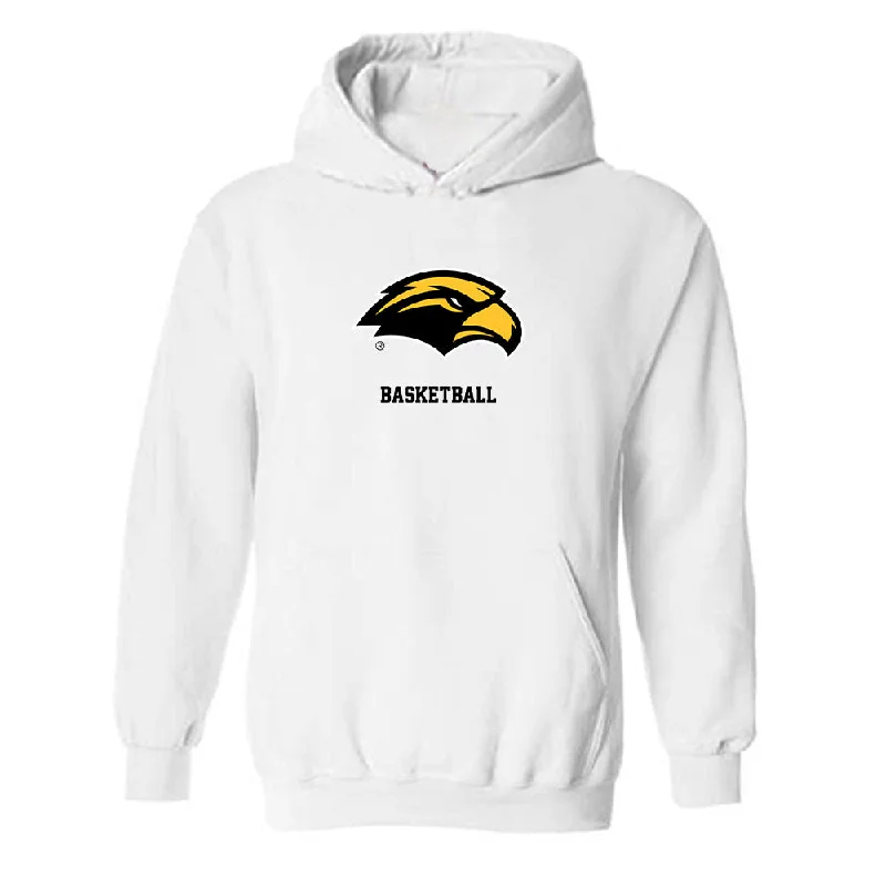 Southern Miss - NCAA Women's Basketball : Jaime Gallatly - Hooded Sweatshirt Hoodie Crop Top Short Trendy