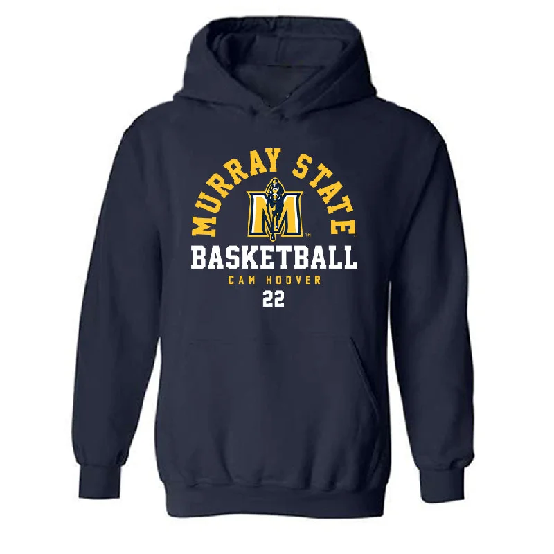 Murray State - NCAA Women's Basketball : Cam Hoover - Classic Fashion Shersey Hooded Sweatshirt Hoodie with Strings Custom Fit Adjustable