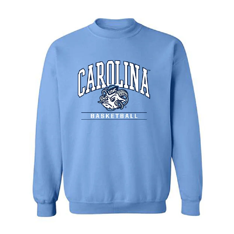 UNC - NCAA Women's Basketball : Lanie Grant - Classic Shersey Crewneck Sweatshirt Hoodie with Stripes Bold Sporty