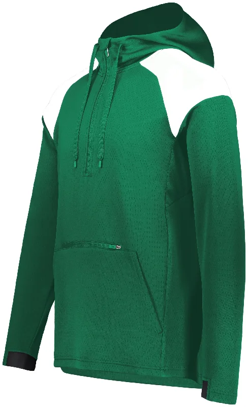 DARK GREEN/WHITE