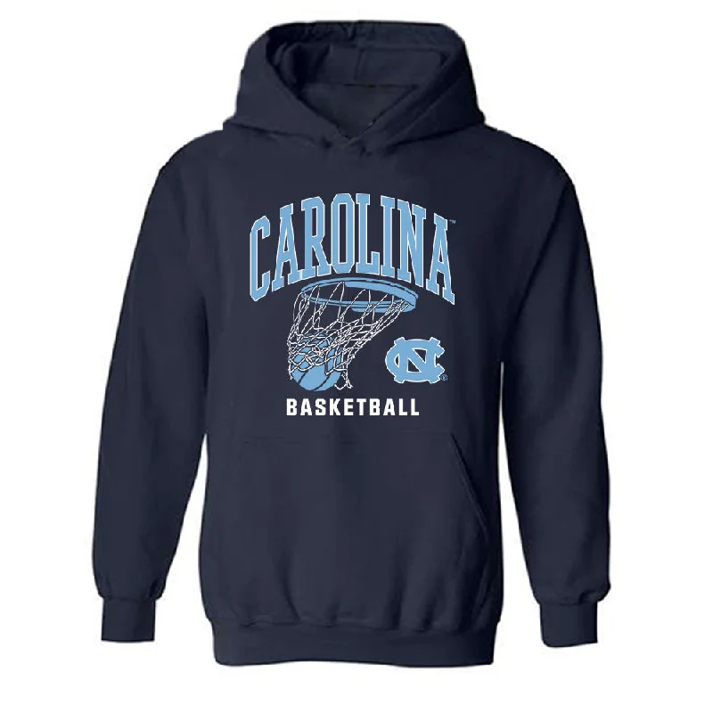 UNC - NCAA Women's Basketball : Lanie Grant - Sports Shersey Hooded Sweatshirt Hoodie with Emblem Brand Identity