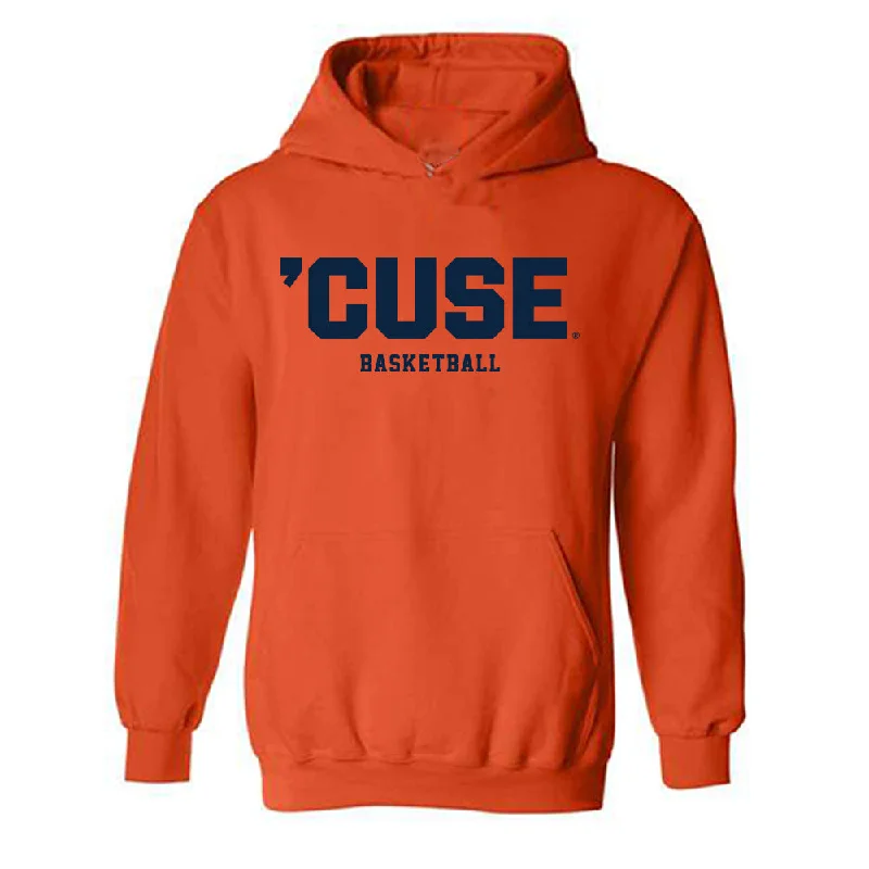 Syracuse - NCAA Women's Basketball : Dominique Camp - Classic Shersey Hooded Sweatshirt Hoodie with Elastic Cuffs Stretchable Comfortable