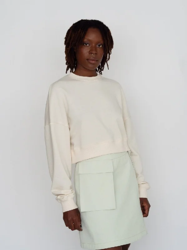 Odeyalo Toledo Skirt - Pale Green (Online Exclusive) ruffled skirt detail