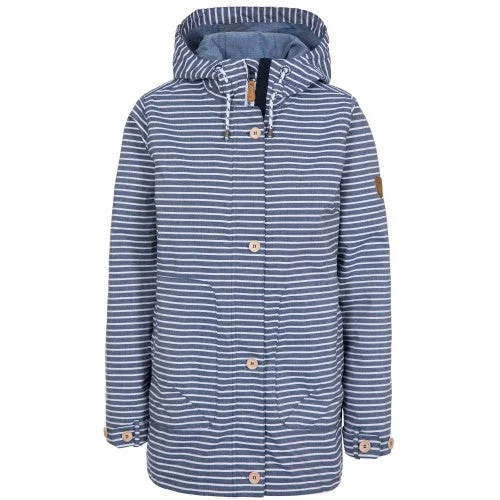 Trespass Womens/Ladies Offshore Waterproof Jacket Welt Pockets Slit Pockets Flap Pockets