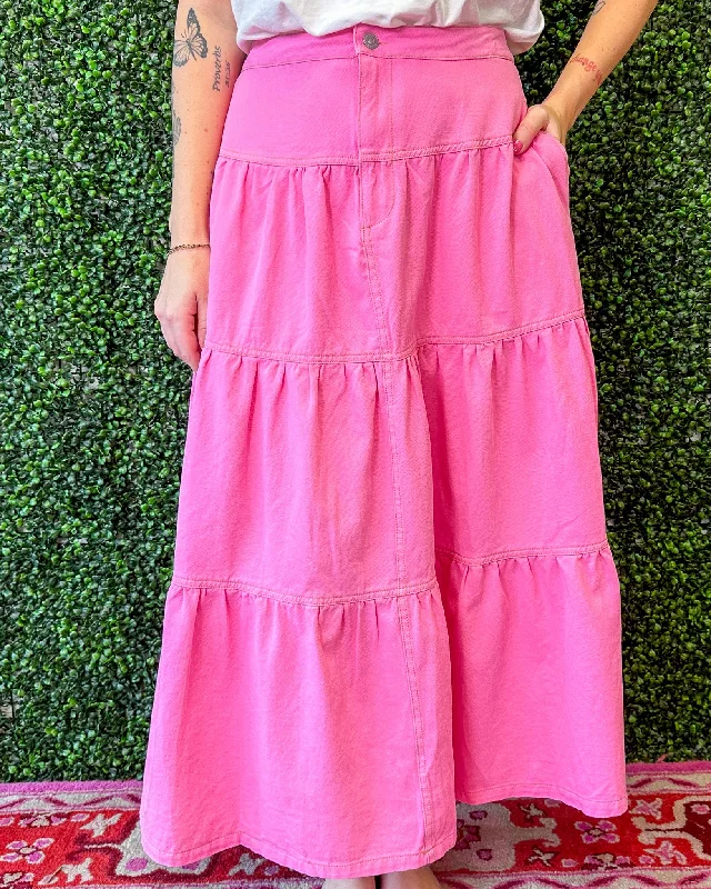 Twirl Like No One's Watching Skirt floral skirt print