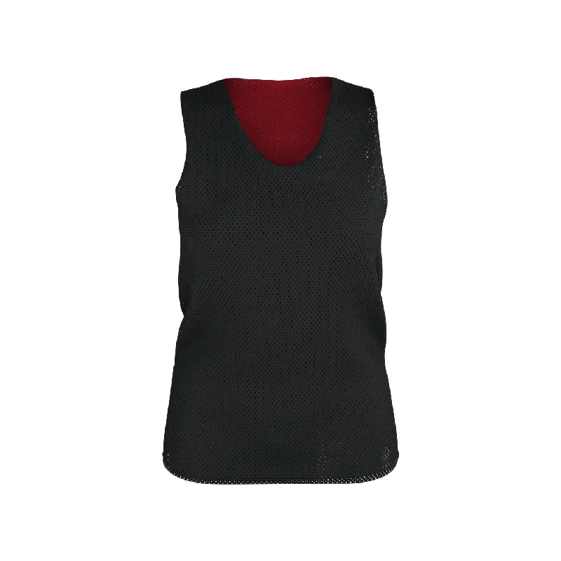Badger Sport Womens Reversible Mesh Tank black tank top
