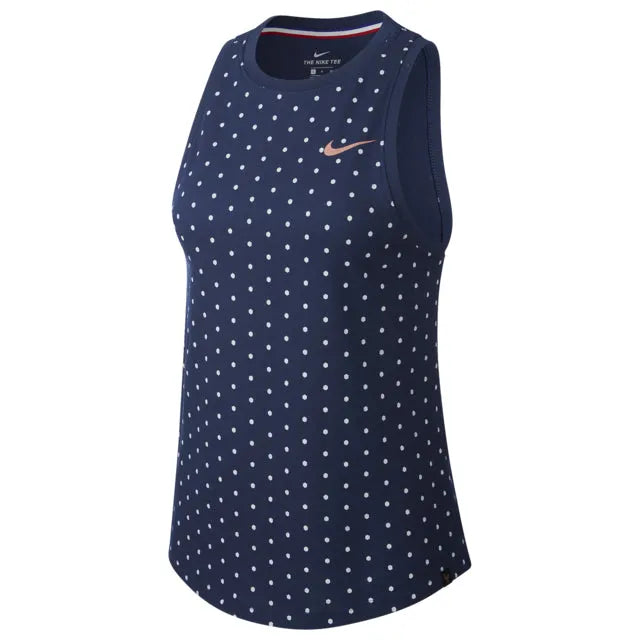 Nike France 2019-20 WOMEN'S Tank Top - Blue-White cherry red tank