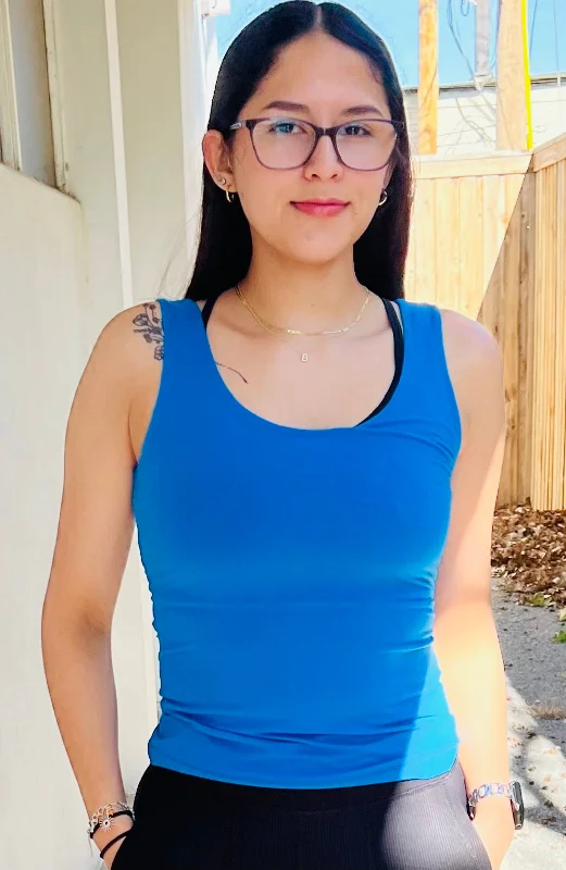 Buttery Soft Athletic Tank Tops crew neck tank