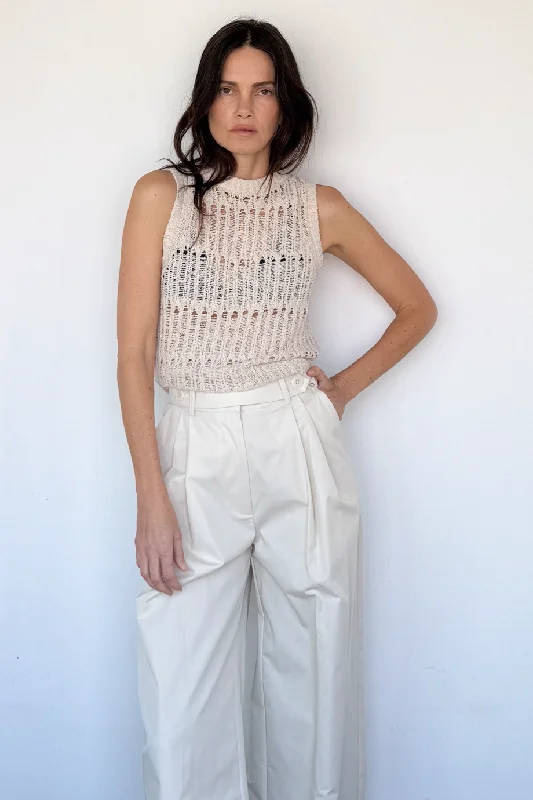 Polly Tank Top peach tank top