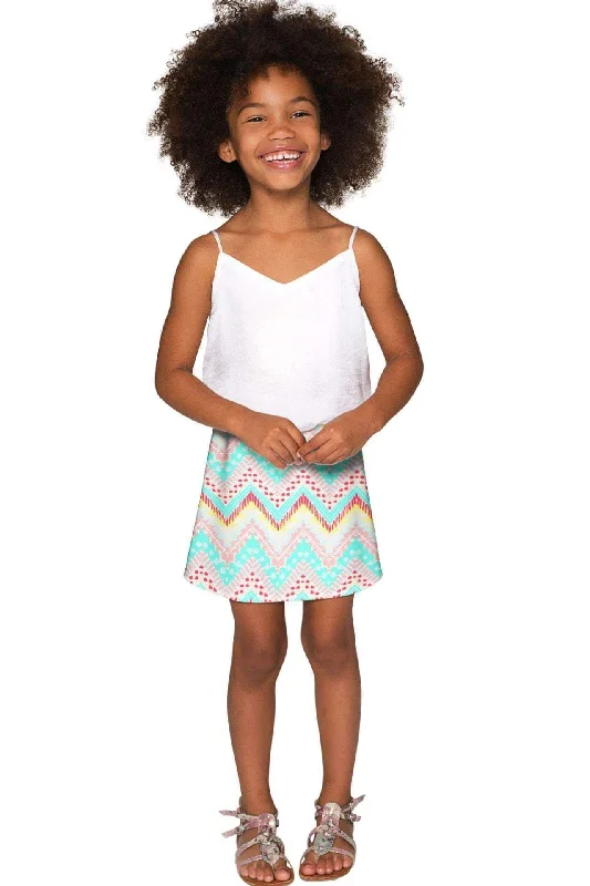 Chevron Please Aria A-Line Skirt - Girls lace skirt elegant