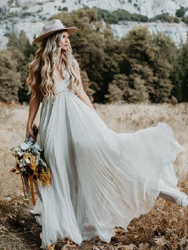 Simple Tulle Prom Dresses A-line Open Back Long Party Dresses PD371 Turtleneck Warm Winter