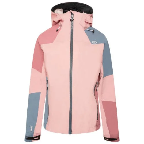 Dare 2B Womens/Ladies Checkpoint III Recycled Waterproof Jacket Ribbed Jacket Pleated Jacket Ruffled Jacket