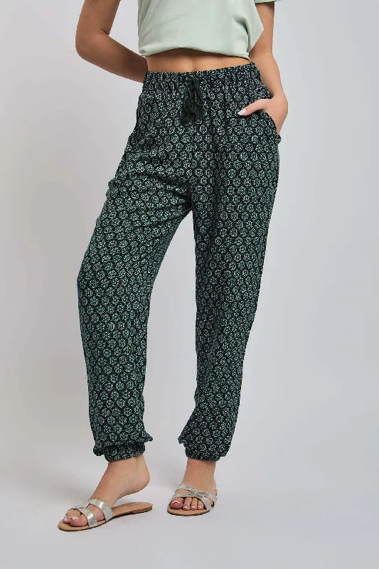 Women Pant Printed Jogger Multicolor Comfy Athletic Pants