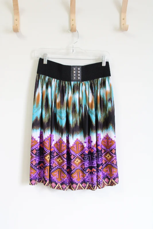 Jon & Anna Elastic Waist Skirt | L leather skirt durable