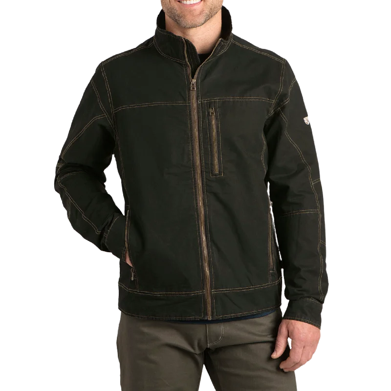 Burr Jacket Welt Pockets Slit Pockets Flap Pockets