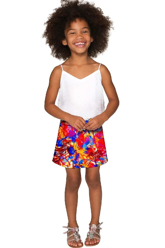 Summer Dizziness Aria A-Line Skirt - Girls cashmere skirt soft