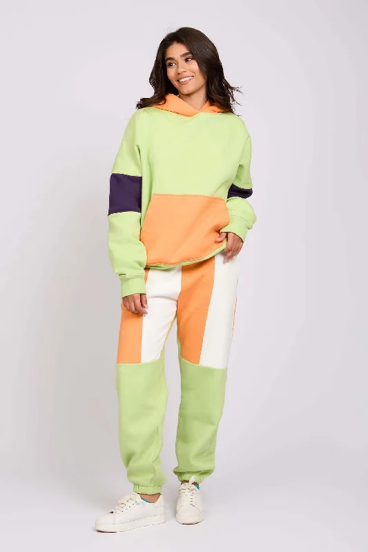Women Sweat Pant  Jogger Green Formal Stretch Pants