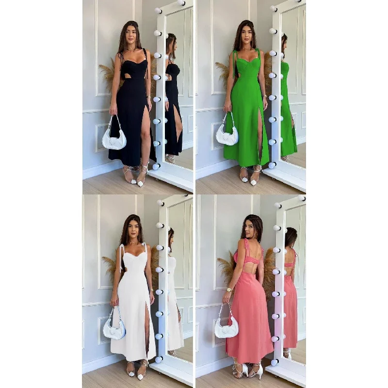 Split Evening Bodycon Party Dress. Tunics Cozy soft