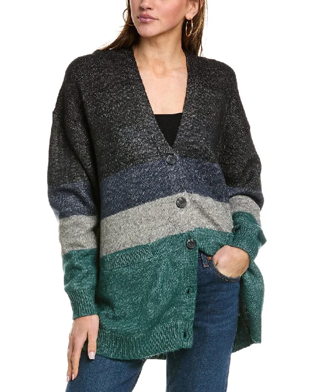 cabi Tiered Cardigan Elasticated Padded Insulated