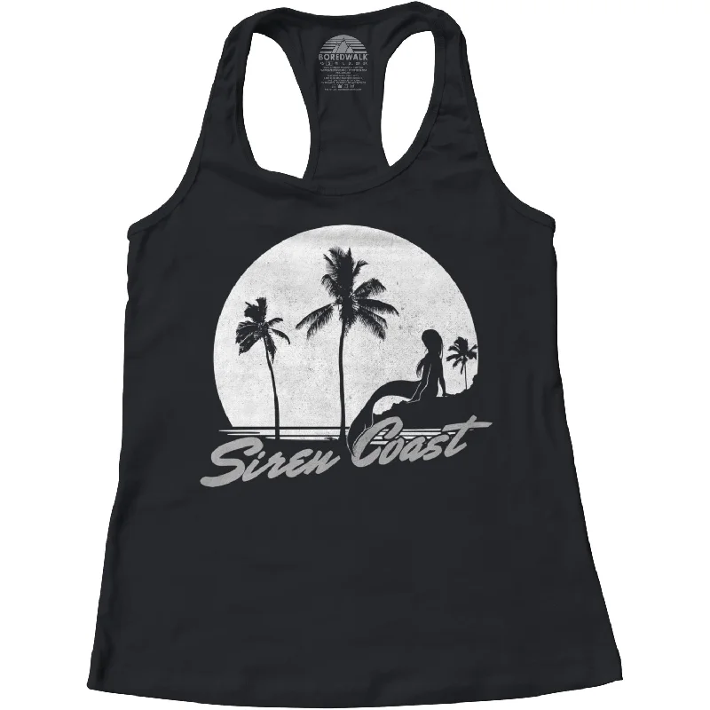 Women's Siren Coast Racerback Tank Top layering tank top