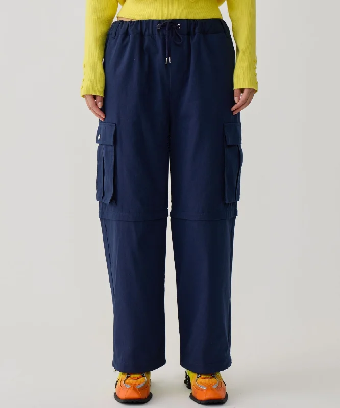 2-WAY WORK PANTS Elegant Wool Trousers