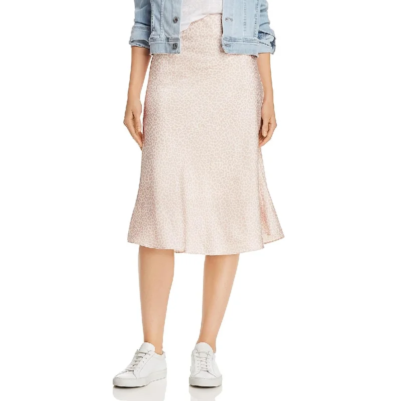 Lucy Paris Womens Katia  Lined Ruffled Skirt lace skirt feminine