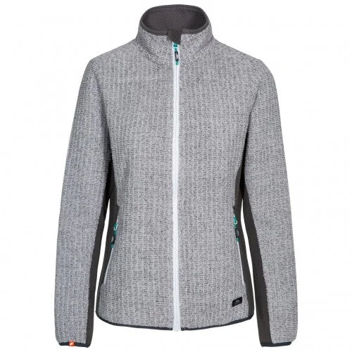 Trespass Womens/Ladies Liggins Fleece Jacket Zippered Jacket Buttoned Jacket Snapped Jacket