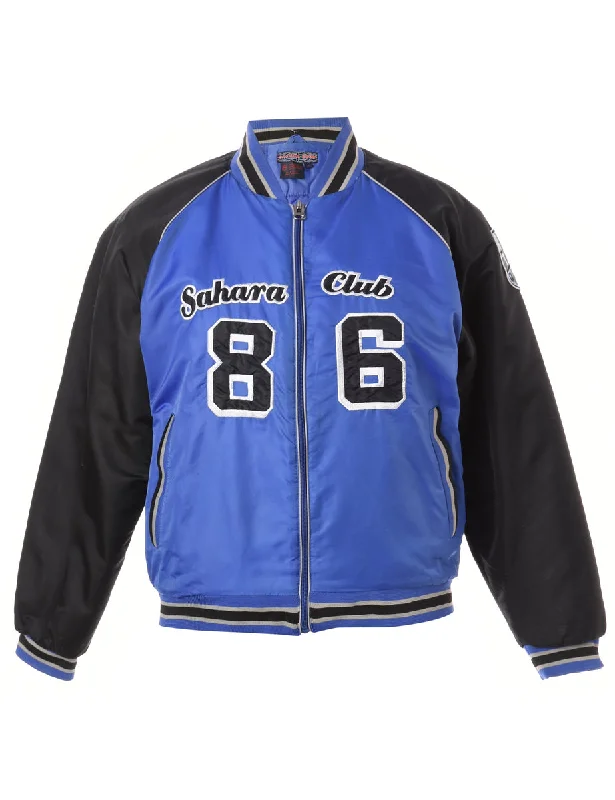Two Tone Team Jacket Oversized Jacket Tailored Jacket Straight Jacket