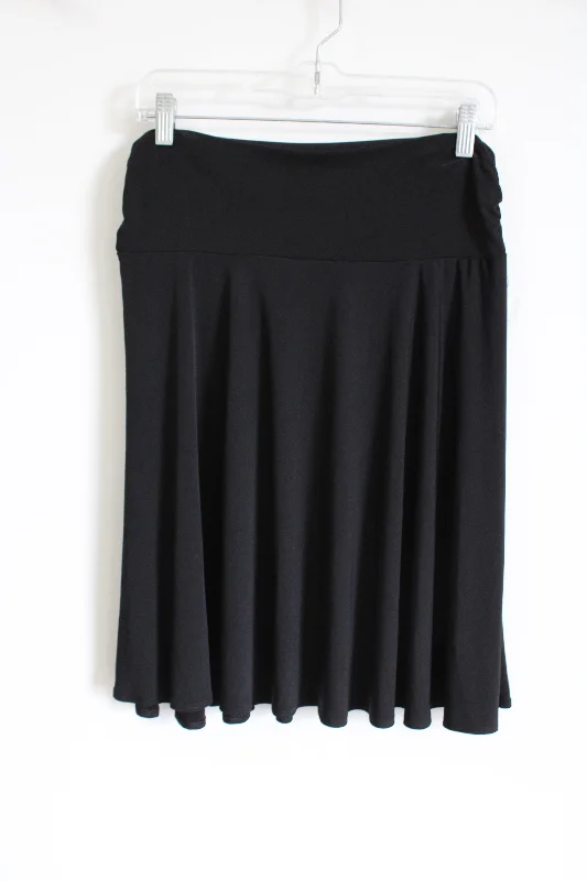 NEW George Black Skirt | L lace skirt romantic