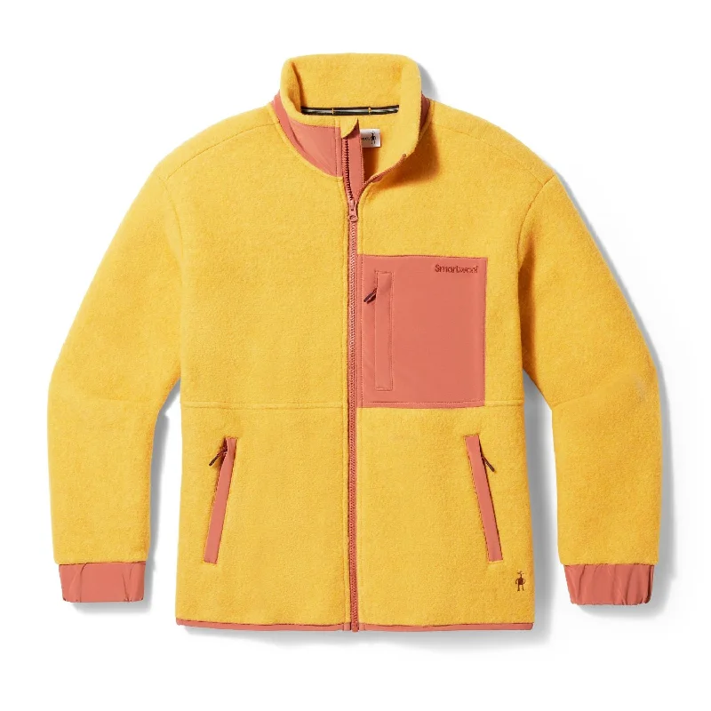 Womens Hudson Trail Fleece Jacket Knit Jacket Woven Jacket Fleece Jacket