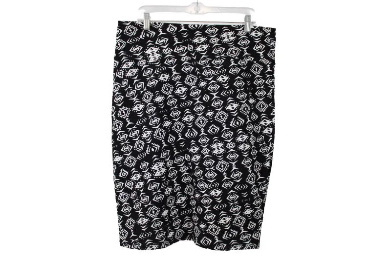 LuLaRoe Black Skirt | XL lace skirt feminine